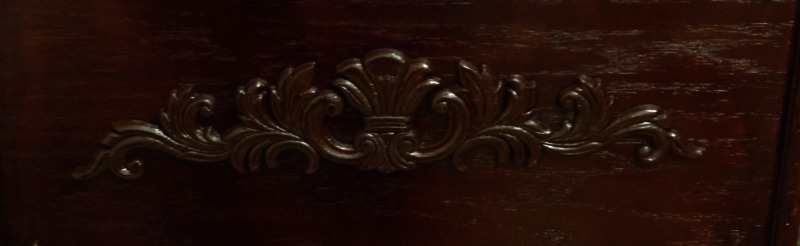 Carved wooden embellishment